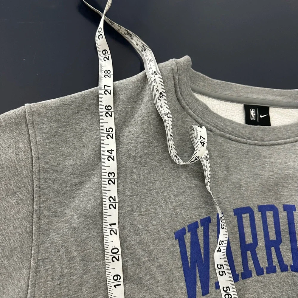 Nike Golden State Warriors Pullover Crewneck Sweatshirt‎ Gray XXL Sportswear Fan